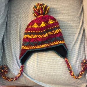 Winter knit hat